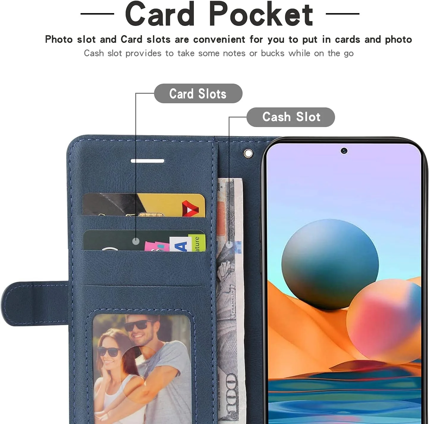 کاور محافظ XINNI برای گوشی سامسونگ گلکسی S24 Fe، قاب کتابی گوشی موبایل طرح رترو ضد ضربه از جنس چرم PU / کیف پول مغناطیسی تاشو TPU، آبی کاور محافظ XINNI برای گوشی سامسونگ گلکسی S24 Fe، قاب کتابی گوشی موبایل طرح رترو ضد ضربه از جنس چرم PU / کیف پول مغناطیسی تاشو TPU، آبی