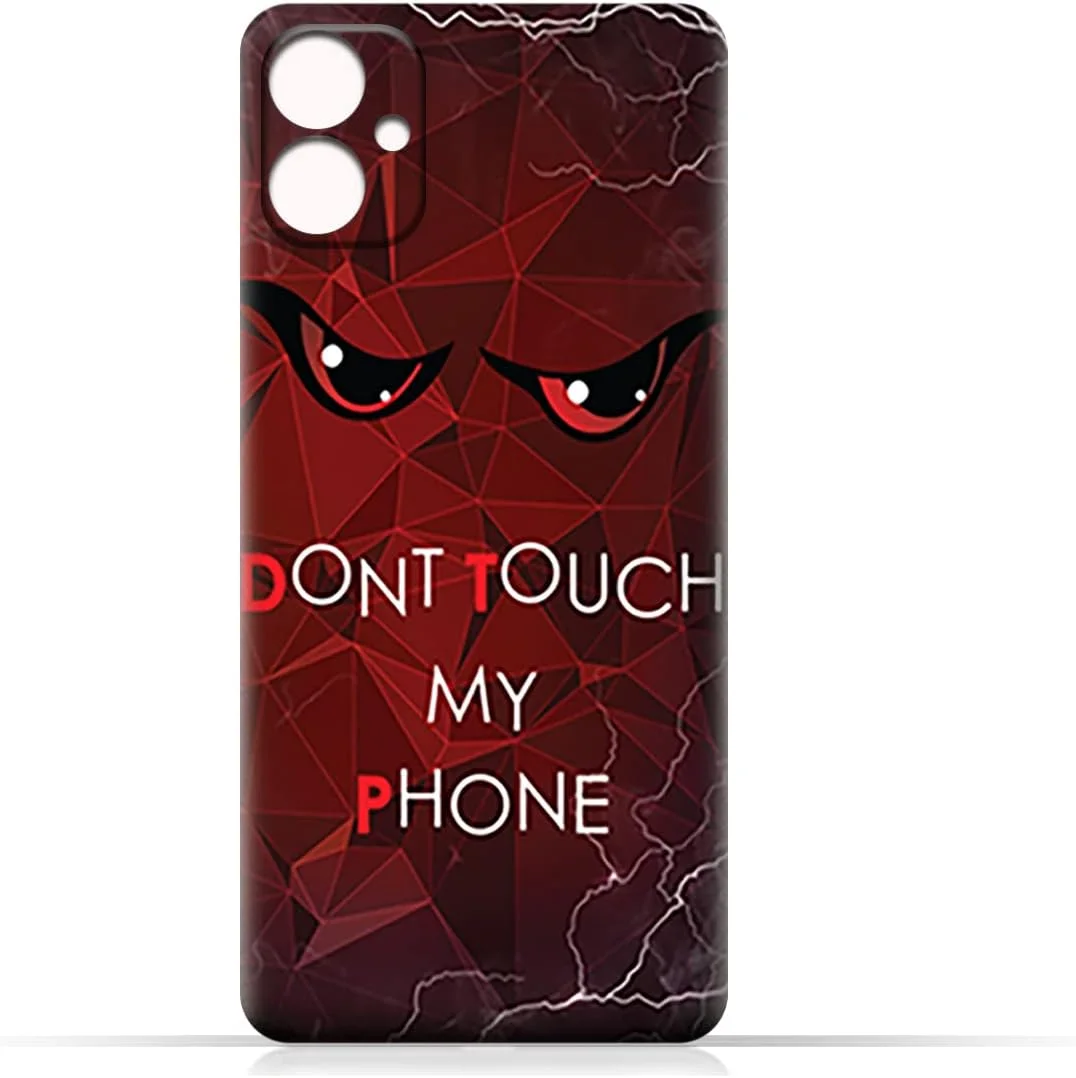 کاور محافظ گوشی سامسونگ گلکسی A04e با طرح دست نزن به گوشیم، از جنس TPU