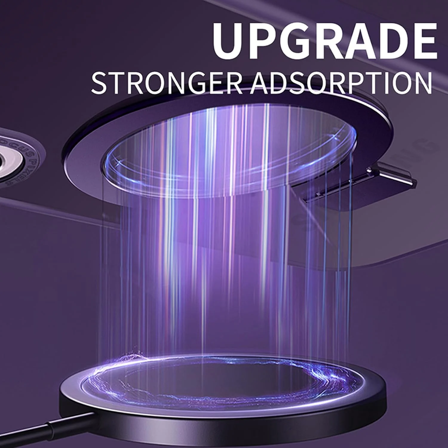 قاب مغناطیسی سازگار با سامسونگ گلکسی S22 ULTRA، کاور گوشی محافظ ضد لغزش با پشت مات نیمه شفاف و استند، صورتی