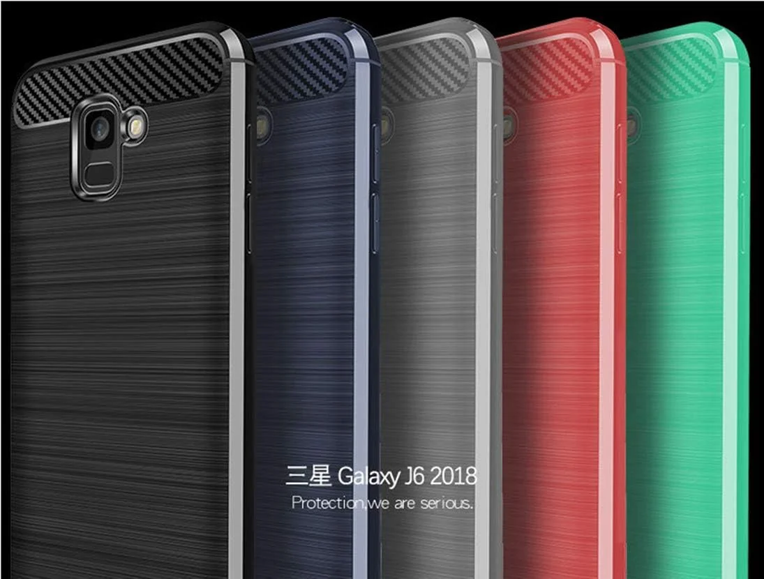 قاب گوشی سامسونگ گلکسی J6 2018 نکویا، محافظ کامل نرم با پوشش ضد خش و اثر انگشت، مناسب برای گوشی موبایل سامسونگ گلکسی J6 2018