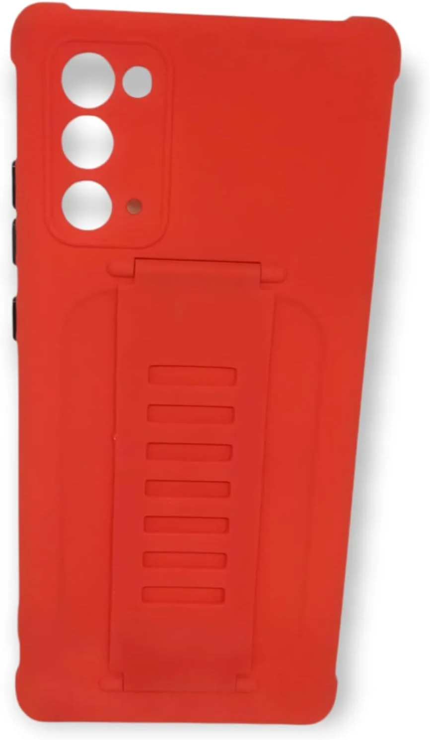 کاور محافظ گوشی موبایل سامسونگ گلکسی نوت 20، سیلیکون مایع، ضد ضربه، بند مچی و رنگ آبنباتی - قرمز کاور محافظ گوشی موبایل سامسونگ گلکسی نوت 20، سیلیکون مایع، ضد ضربه، بند مچی و رنگ آبنباتی - قرمز