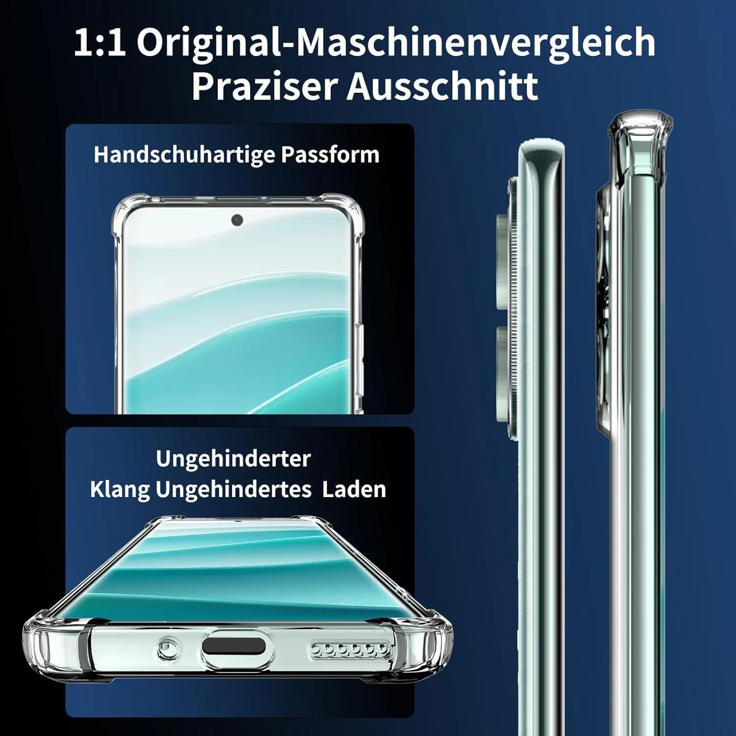 کاور محافظ ژله ای شفاف گوشی شیائومی ردمی نوت 14 پرو 5G / پوکو X7، دارای ضربه گیر و محافظ لنز دوربین