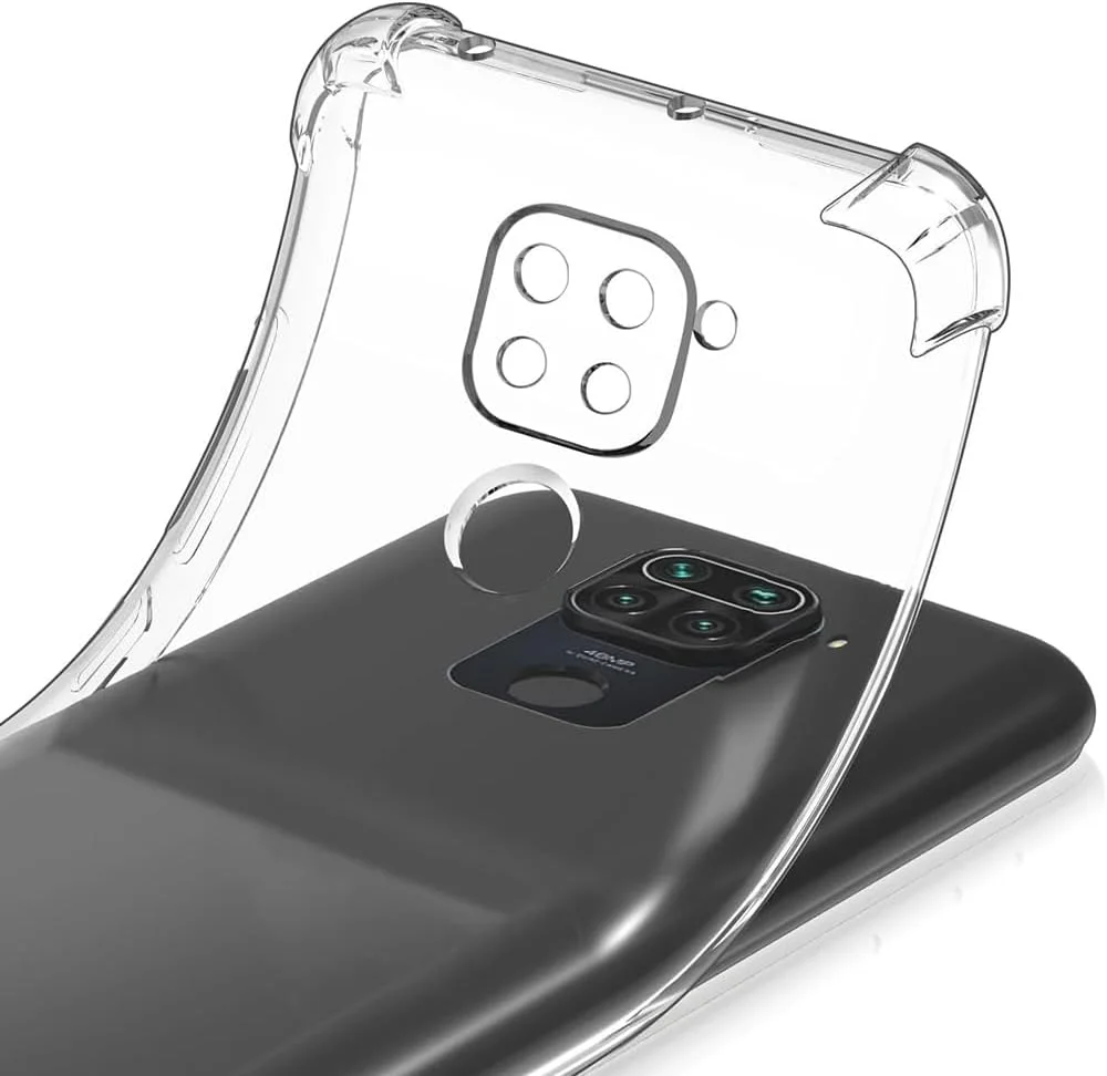 کاور محافظ شفاف مارگون برای گوشی شیائومی ردمی نوت 9، بامپر لبه نرم TPU با قابلیت جذب شوک و گوشه های تقویت شده کاور محافظ شفاف مارگون برای گوشی شیائومی ردمی نوت 9، بامپر لبه نرم TPU با قابلیت جذب شوک و گوشه های تقویت شده