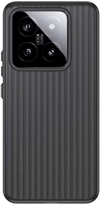 قاب محافظ مغناطیسی سازگار با شیائومی 14، نسخه ارتقا یافته [محافظت درجه نظامی]، ضد خش و بادوام (مشکی)