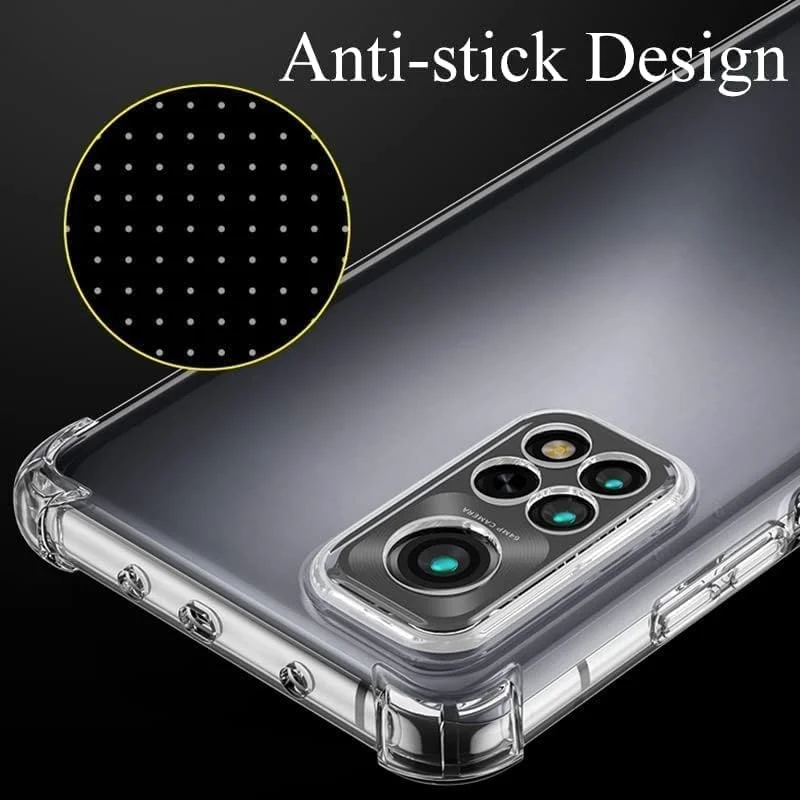 کاور محافظ ژله ای ایمودیل با پشت شفاف و ضربه گیر برای گوشی شیائومی ردمی نوت 11 / نوت 11s