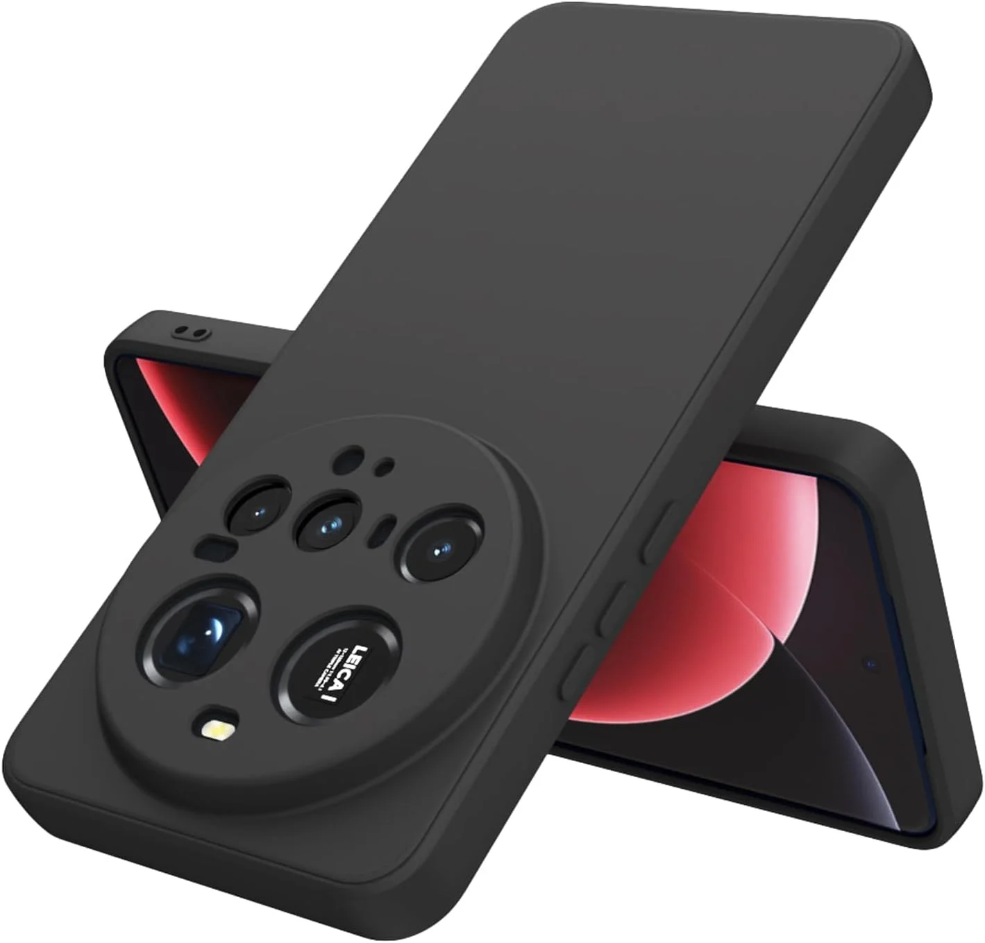 کاور محافظ ژله ای نرم و سبک Zubitech سازگار با گوشی شیائومی 15 Ultra، با محافظت از دوربین (مشکی)