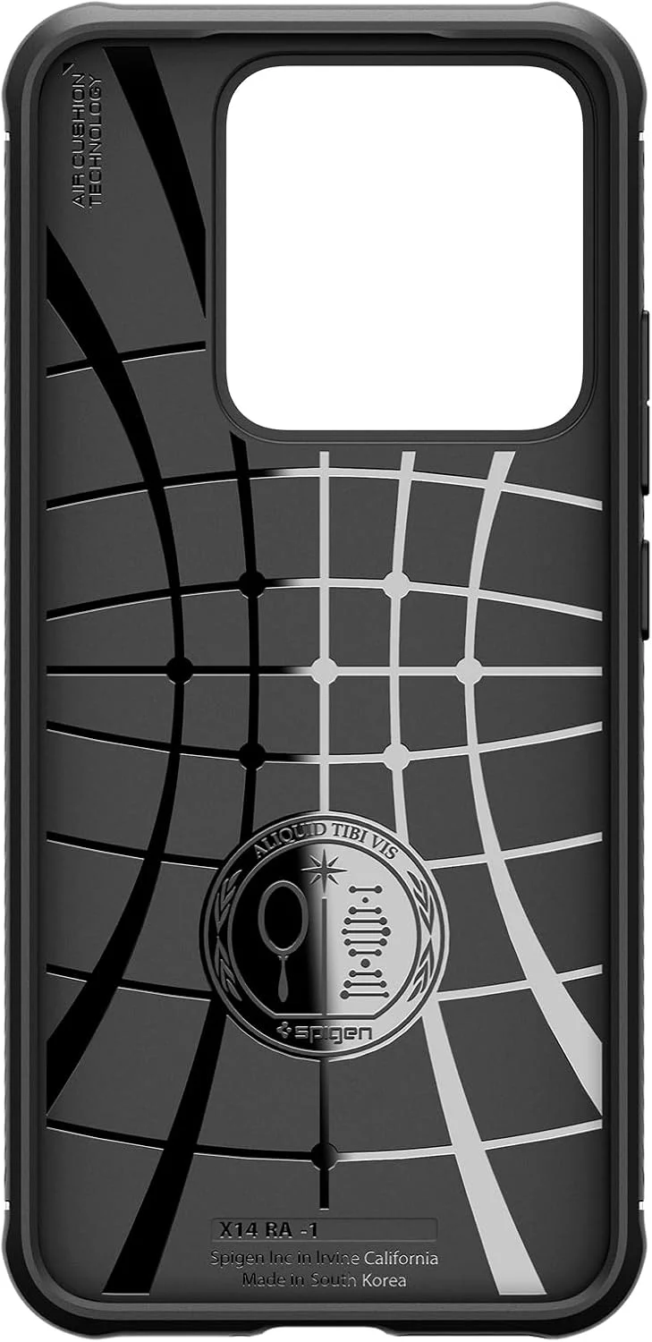 کاور محافظ شیائومی 14 مدل Rugged Armor ساخته شده توسط Spigen - مشکی مات کاور محافظ شیائومی 14 مدل Rugged Armor ساخته شده توسط Spigen - مشکی مات