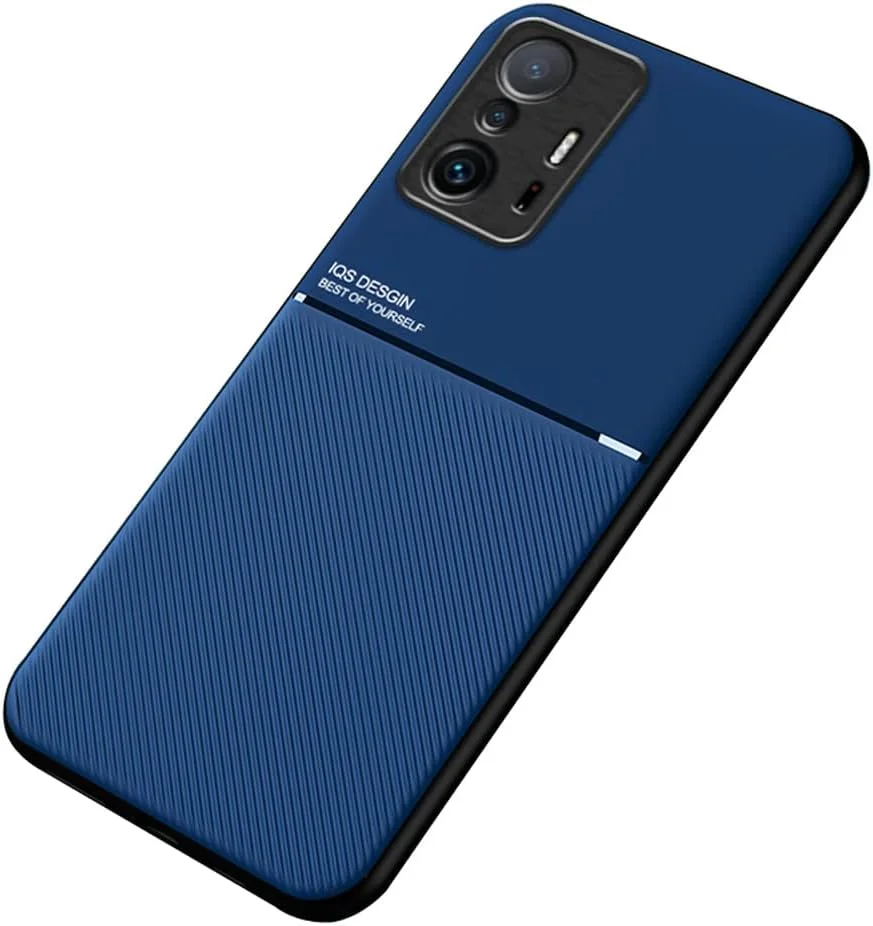 کاور Kepuch Mowen برای شیائومی Mi 11T/11T Pro - بامپر با صفحه فلزی داخلی برای شیائومی Mi 11T/11T Pro - آبی