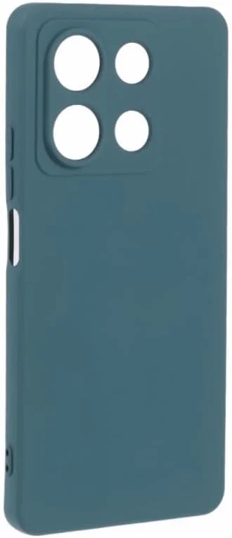 قاب محافظ گوشی شیائومی ردمی نوت 13 4G، رنگ سبز، باریک، نرم، پوشش پشتی TPU، انعطاف پذیر، سیلیکونی، مات، مناسب برای شیائومی ردمی نوت 13 4G، برند Emodil (سبز)