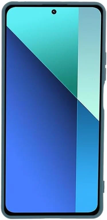 قاب محافظ گوشی شیائومی ردمی نوت 13 4G، رنگ سبز، باریک، نرم، پوشش پشتی TPU، انعطاف پذیر، سیلیکونی، مات، مناسب برای شیائومی ردمی نوت 13 4G، برند Emodil (سبز)