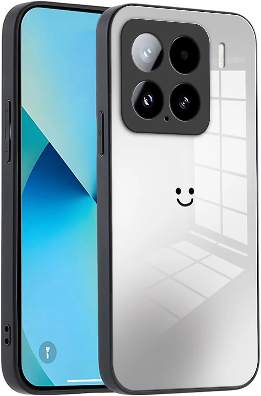 قاب گوشی XINYEXIN برای شیائومی 15 5G، کاور گوشی شیشه ای گرادیانی، ضد ضربه و ضد خش، فوق العاده نازک - مشکی قاب گوشی XINYEXIN برای شیائومی 15 5G، کاور گوشی شیشه ای گرادیانی، ضد ضربه و ضد خش، فوق العاده نازک - مشکی