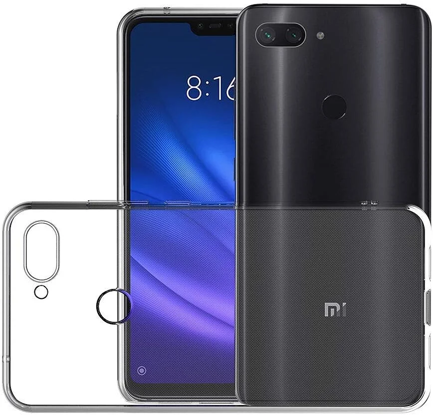 کاور محافظ ژله ای نرم مای جین مناسب برای گوشی شیائومی می 8 لایت (6.26 اینچ) با پوشش پشتی شفاف کاور محافظ ژله ای نرم مای جین مناسب برای گوشی شیائومی می 8 لایت (6.26 اینچ) با پوشش پشتی شفاف