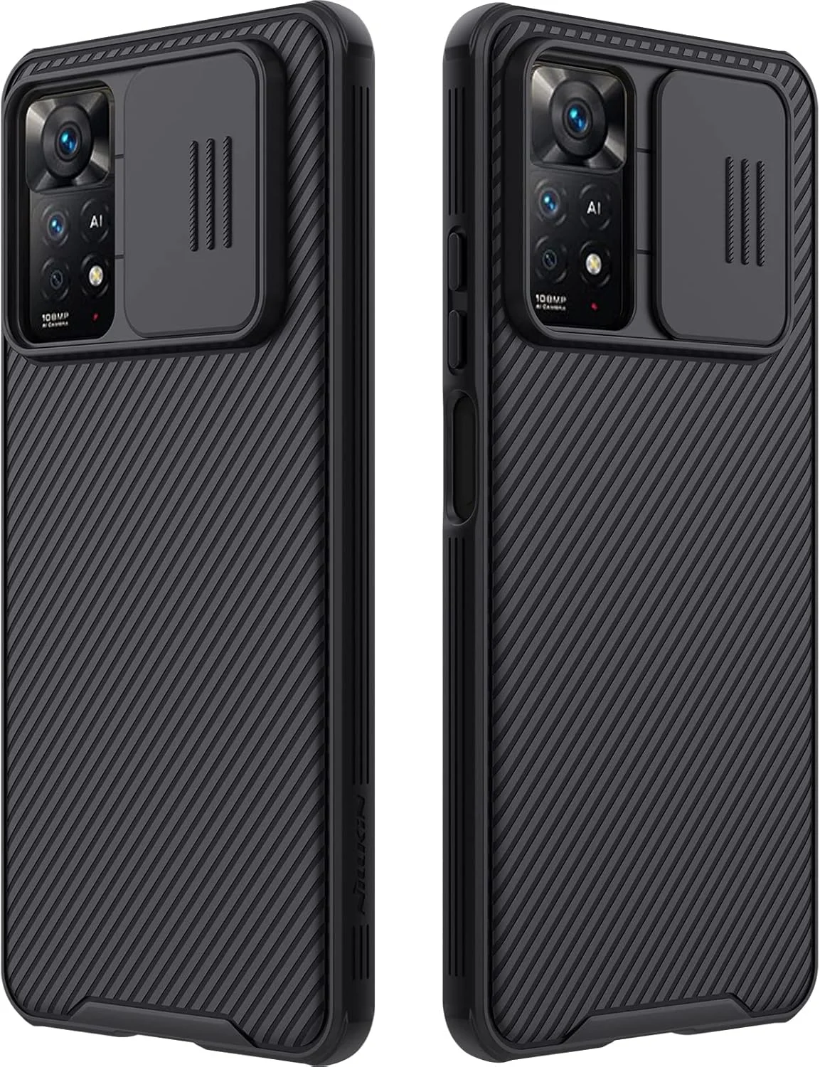 کاور محافظ دوربین نیلکین CamShield Pro Series مناسب برای شیائومی Redmi Note 11 Pro/12 Pro 4G (گلوبال) - مشکی