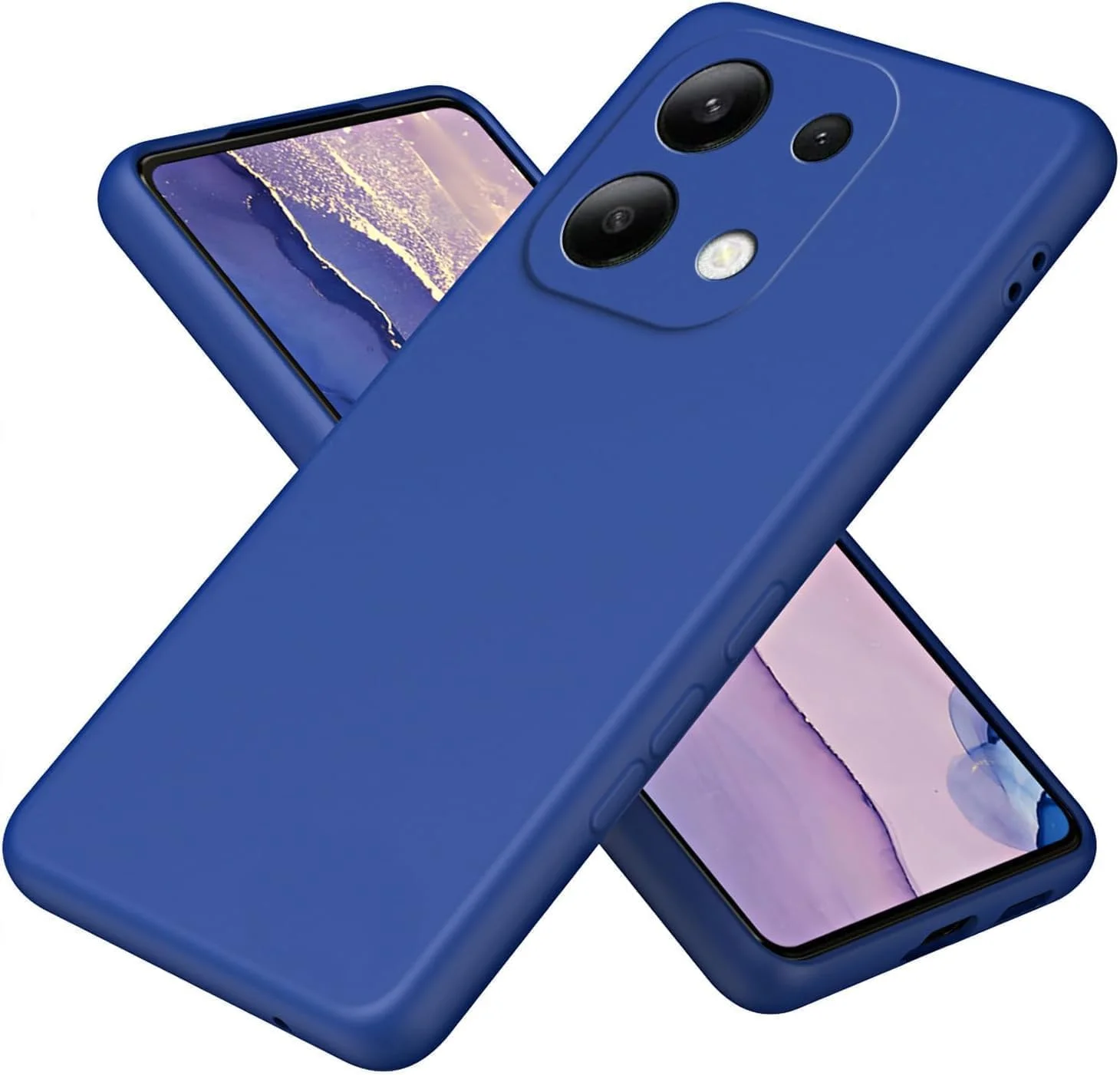 کاور سیلیکونی Zege سازگار با گوشی شیائومی Redmi Note 13 Pro 4G، دارای پوشش داخلی میکروفایبر، انعطاف پذیر، بسیار باریک، محافظ پشتی نازک، ضد ضربه، محافظ گوشی Redmi Note 13 Pro 4G (آبی) کاور سیلیکونی Zege سازگار با گوشی شیائومی Redmi Note 13 Pro 4G، دارای پوشش داخلی میکروفایبر، انعطاف پذیر، بسیار باریک، محافظ پشتی نازک، ضد ضربه، محافظ گوشی Redmi Note 13 Pro 4G (آبی)