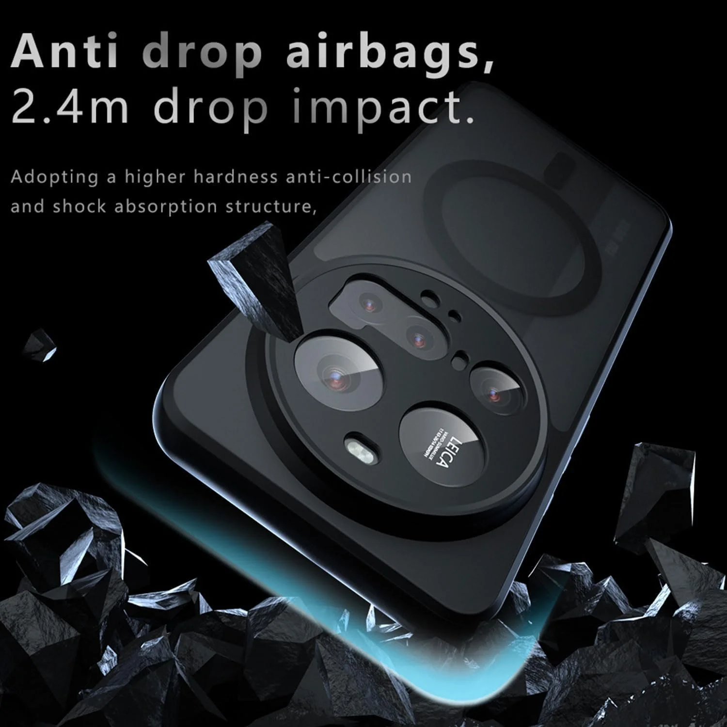 کاور محافظ مغناطیسی برای گوشی شیائومی 15 اولترا، سازگار با شارژ بی‌سیم مگ‌سیف، کاور باریک و نیمه‌شفاف مات، کاور محافظ نرم ضد خش برای شیائومی 15 اولترا 5G