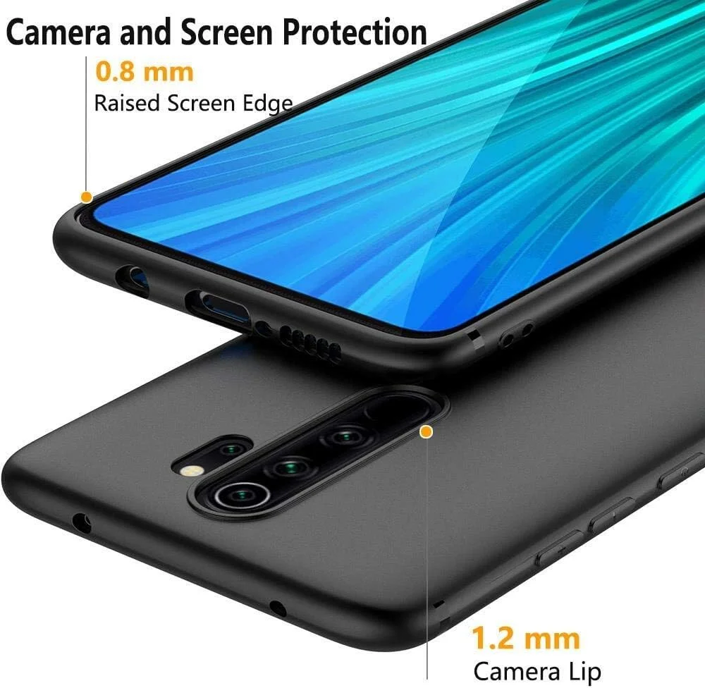 قاب محافظ گوشی شیائومی ردمی نوت 8 پرو - پوشش نرم و انعطاف پذیر با قابلیت جذب ضربه - مشکی مات قاب محافظ گوشی شیائومی ردمی نوت 8 پرو - پوشش نرم و انعطاف پذیر با قابلیت جذب ضربه - مشکی مات