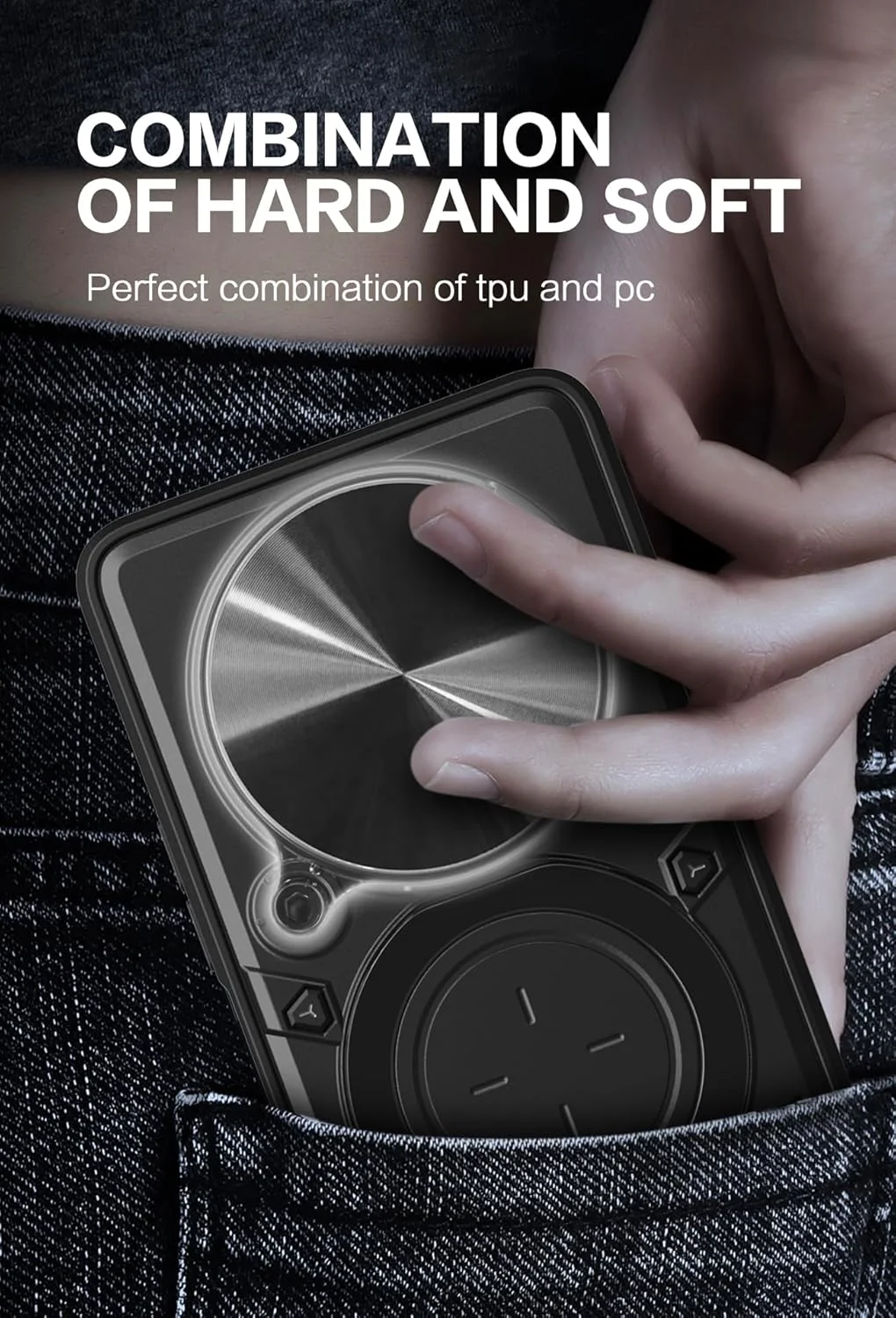 کاور محافظ گوشی شیائومی ردمی نوت ۱۴ پرو پلاس 5G با محافظ کشویی دوربین، کاور محافظ سنگین نظامی - مشکی کاور محافظ گوشی شیائومی ردمی نوت ۱۴ پرو پلاس 5G با محافظ کشویی دوربین، کاور محافظ سنگین نظامی - مشکی