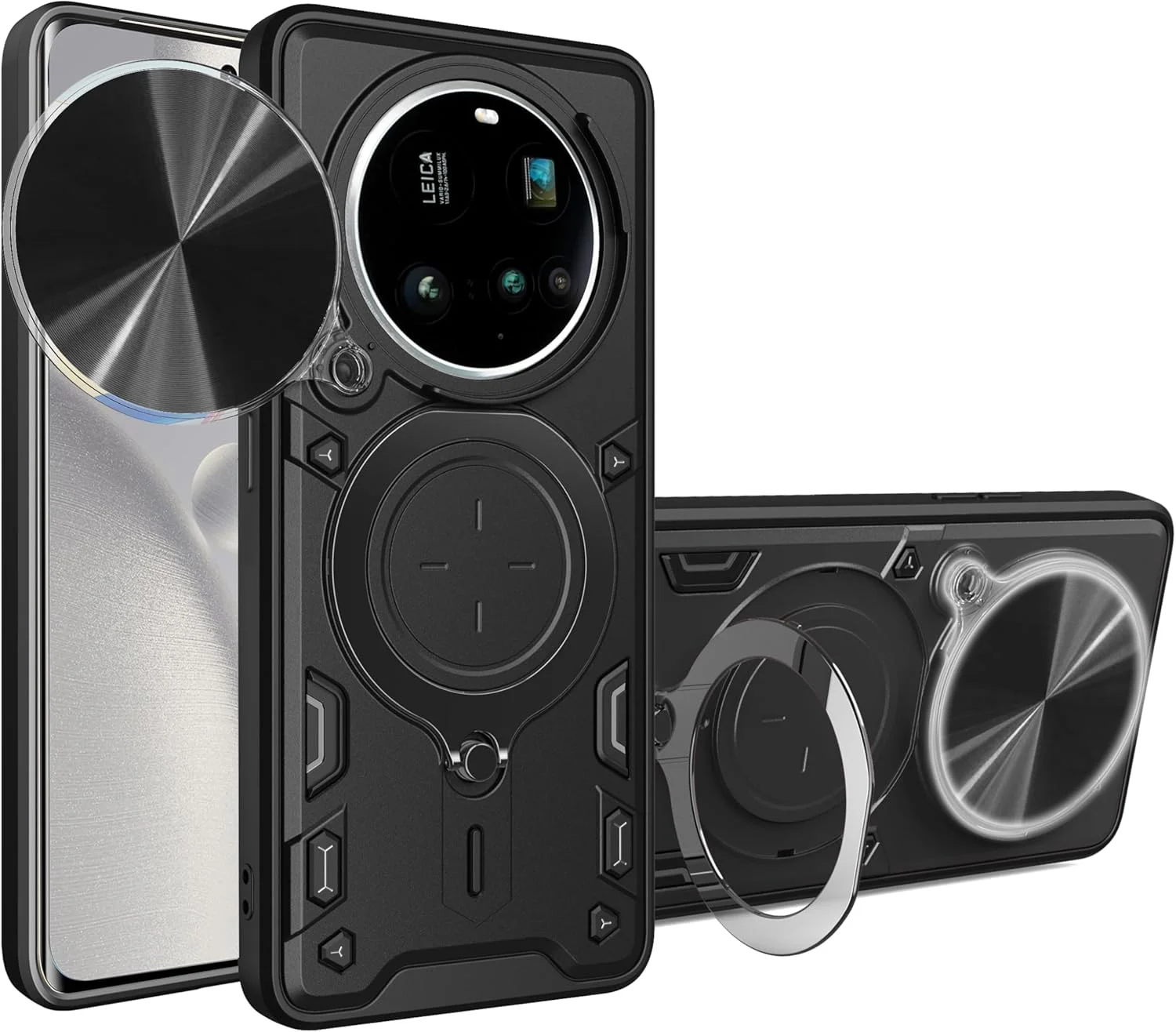 قاب محافظ گوشی شیائومی 15 Ultra 5G با محافظ کشویی دوربین، قاب محافظ سنگین و مقاوم - مشکی قاب محافظ گوشی شیائومی 15 Ultra 5G با محافظ کشویی دوربین، قاب محافظ سنگین و مقاوم - مشکی