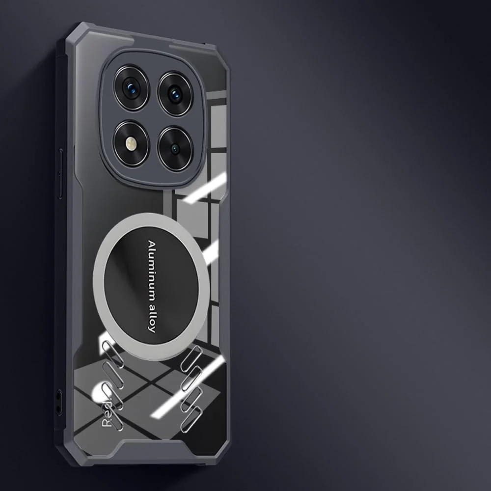 قاب گوشی مناسب برای شیائومی ردمی نوت 14 پرو پلاس 5G، کاور مات با قابلیت دفع حرارت، محافظت کامل در برابر افتادن، کمک به خنک شدن در حین بازی، مشکی قاب گوشی مناسب برای شیائومی ردمی نوت 14 پرو پلاس 5G، کاور مات با قابلیت دفع حرارت، محافظت کامل در برابر افتادن، کمک به خنک شدن در حین بازی، مشکی