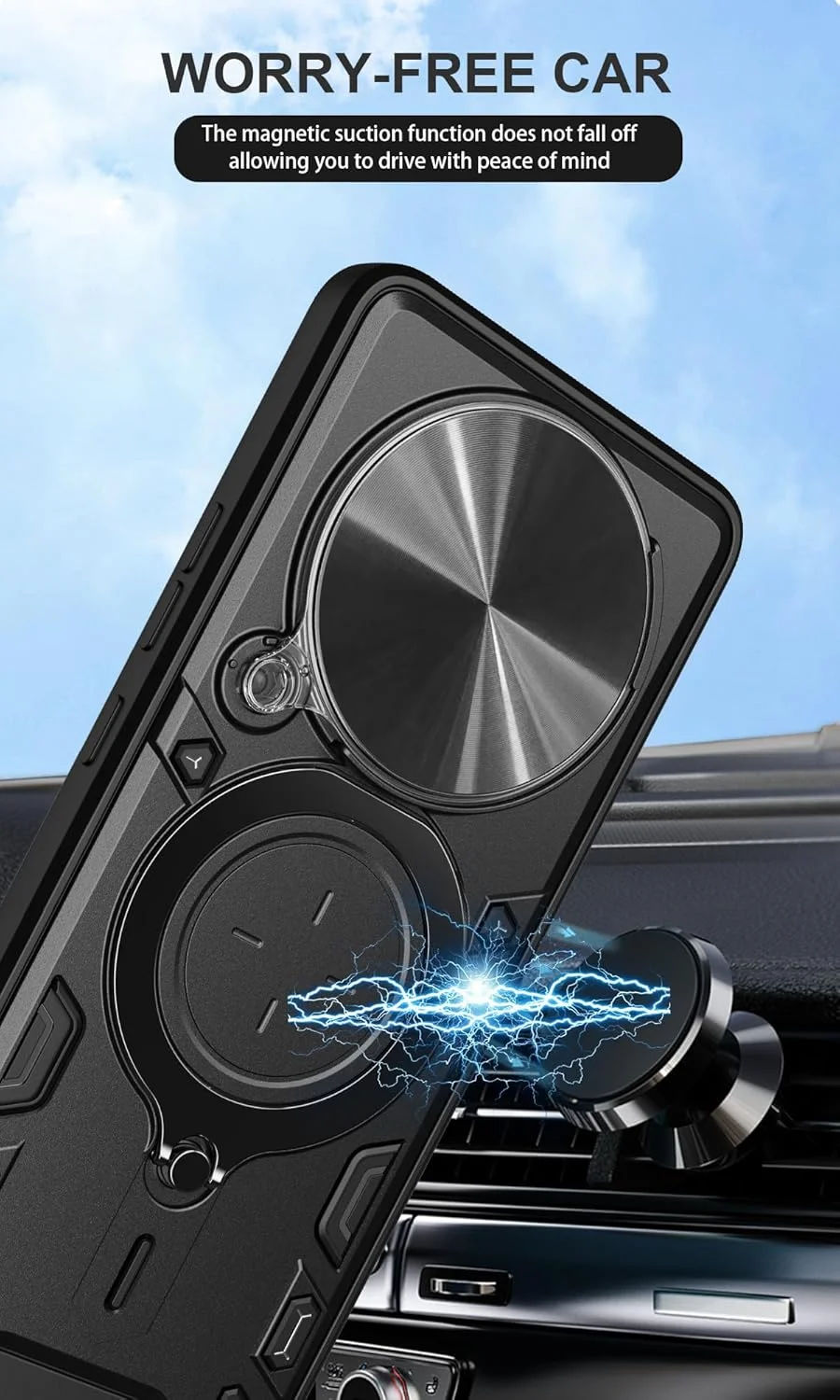 قاب محافظ گوشی شیائومی 15 Ultra 5G با محافظ کشویی دوربین، قاب محافظ سنگین و مقاوم - مشکی قاب محافظ گوشی شیائومی 15 Ultra 5G با محافظ کشویی دوربین، قاب محافظ سنگین و مقاوم - مشکی