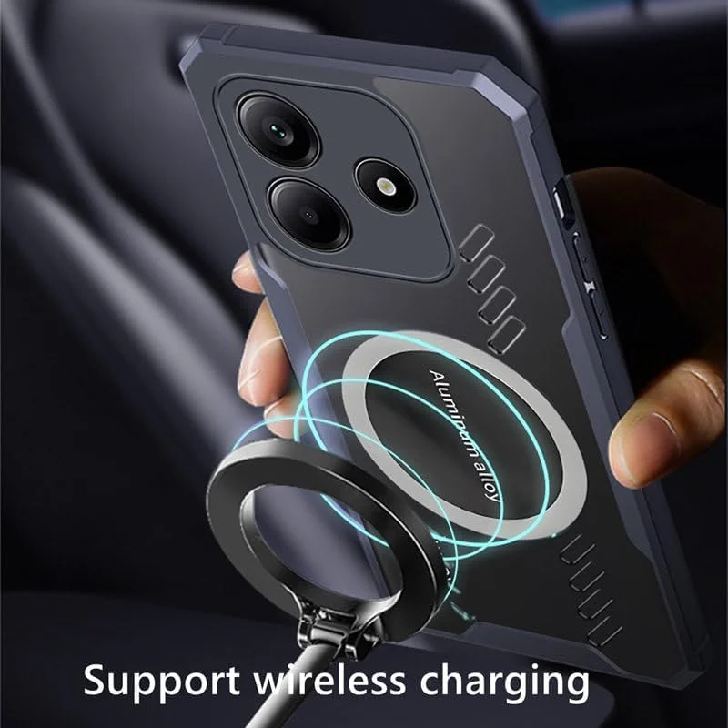 قاب گوشی مناسب برای شیائومی ردمی نوت 14 پرو پلاس 5G، کاور مات با قابلیت دفع حرارت، محافظت کامل در برابر افتادن، کمک به خنک شدن در حین بازی، مشکی قاب گوشی مناسب برای شیائومی ردمی نوت 14 پرو پلاس 5G، کاور مات با قابلیت دفع حرارت، محافظت کامل در برابر افتادن، کمک به خنک شدن در حین بازی، مشکی