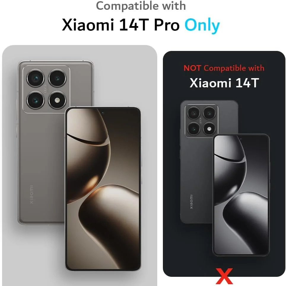 کاور محافظ دو لایه و ضد ضربه مدل MergeGrip تودیا مناسب برای گوشی شیائومی 14T Pro 5G (سال 2024) - طراحی باریک، مقاوم و سازگار با Magsafe (مشکی)