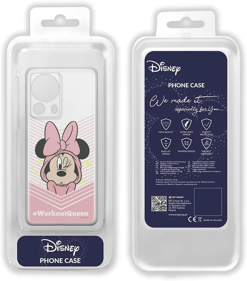 قاب گوشی موبایل ERT GROUP برای شیائومی 13 لایت/ سیوی 2 با طرح اصلی و دارای مجوز رسمی دیزنی، مینی 053، بهینه شده برای شکل گوشی موبایل، ساخته شده از TPU قاب گوشی موبایل ERT GROUP برای شیائومی 13 لایت/ سیوی 2 با طرح اصلی و دارای مجوز رسمی دیزنی، مینی 053، بهینه شده برای شکل گوشی موبایل، ساخته شده از TPU