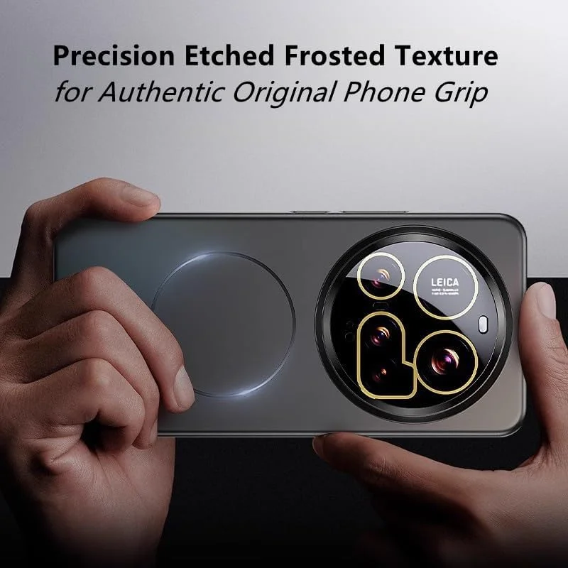 قاب باریک مغناطیسی برای شیائومی 15 اولترا 5G با محافظ لنز اپتیکال HD پوشش کامل [سازگار با مگ‌سیف]، ضد خش و ضد اثر انگشت - طلایی