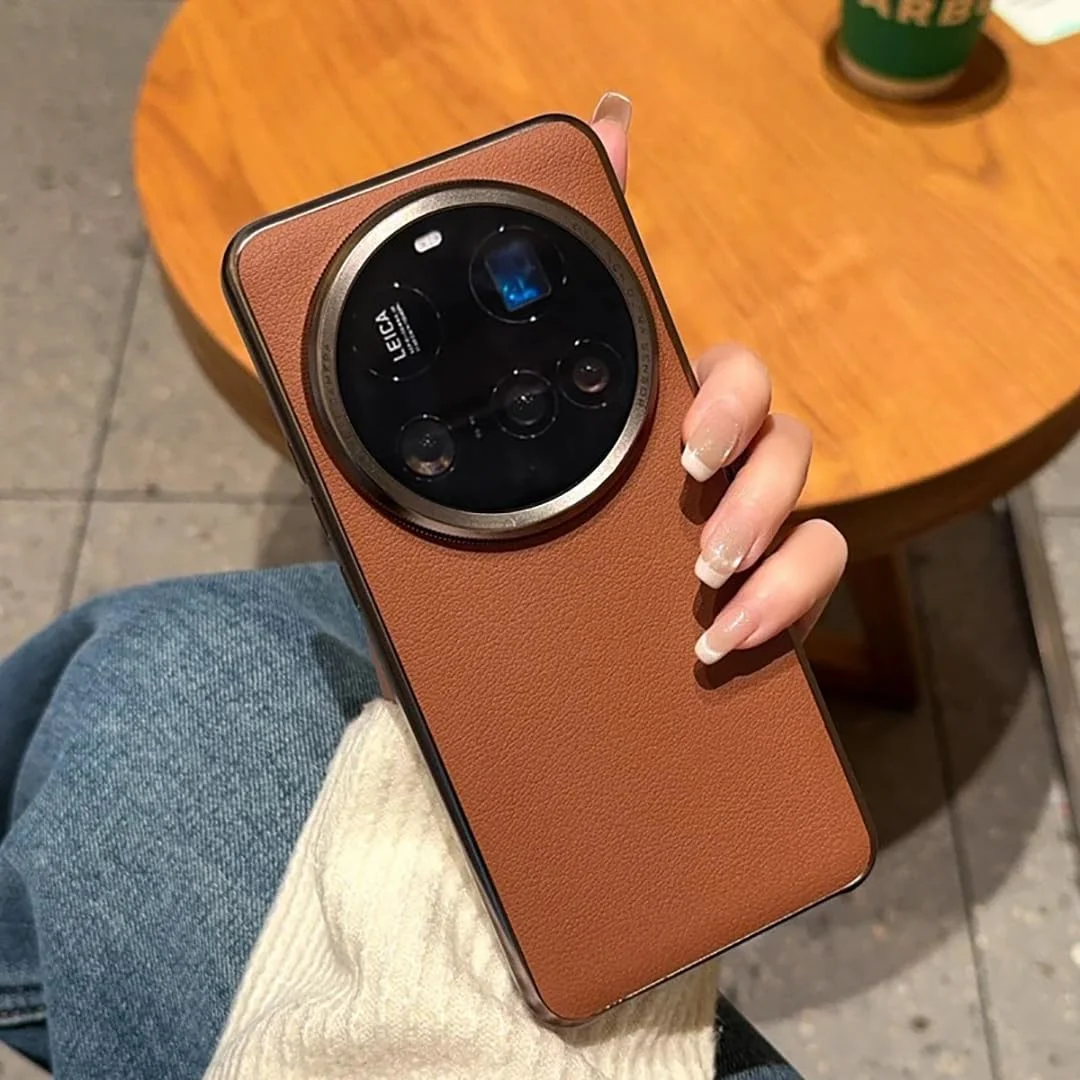 قاب گوشی شیائومی 15 اولترا، جنس چرم مصنوعی، بافت پوست لیچی، ممتاز، مناسب کاربری تجاری، فریم آبکاری شده، ضد اثر انگشت، محافظ لنز (قهوه ای) قاب گوشی شیائومی 15 اولترا، جنس چرم مصنوعی، بافت پوست لیچی، ممتاز، مناسب کاربری تجاری، فریم آبکاری شده، ضد اثر انگشت، محافظ لنز (قهوه ای)