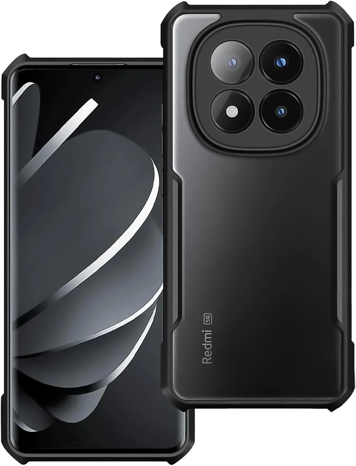 قاب محافظ گوشی شیائومی ردمی نوت 14 پرو پلاس، کاور پشتی محافظ لنز دوربین، بامپر ضد ضربه TPU+PC مناسب گوشی موبایل 14 پرو پلاس، محافظ باریک ضد زردی قاب محافظ گوشی شیائومی ردمی نوت 14 پرو پلاس، کاور پشتی محافظ لنز دوربین، بامپر ضد ضربه TPU+PC مناسب گوشی موبایل 14 پرو پلاس، محافظ باریک ضد زردی