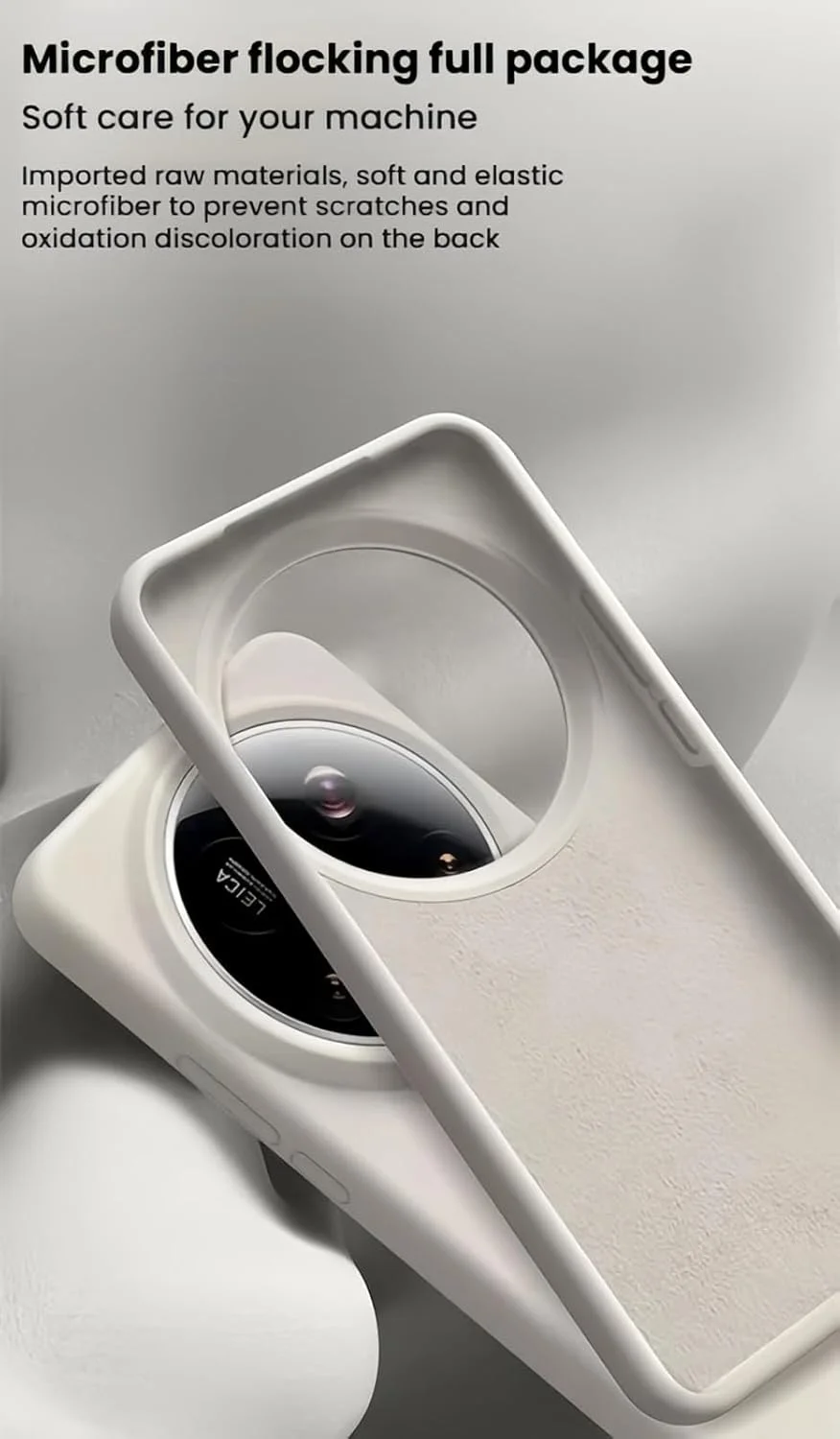 کاور سیلیکونی مایع Gruattreay سازگار با Xiaomi 15 Ultra 5G، کاور باریک و ضد ضربه با بامپر ژله ای سیلیکونی مایع [سازگار با Mag-Safe] به همراه استند حلقه ای چرخان 360 درجه (مشکی)