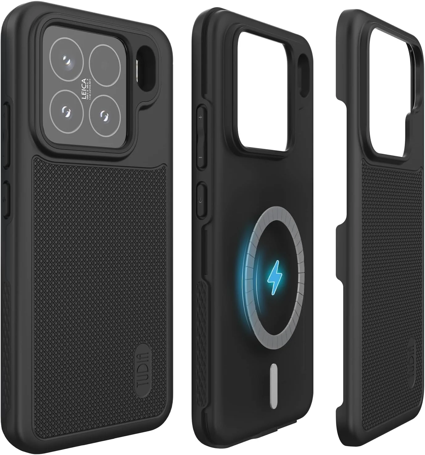 کاور محافظ دو لایه TUDIA DualShield Grip طراحی شده برای گوشی شیائومی 15 5G (2025) مدل [MergeGrip] مقاوم در برابر ضربه، باریک و بادوام