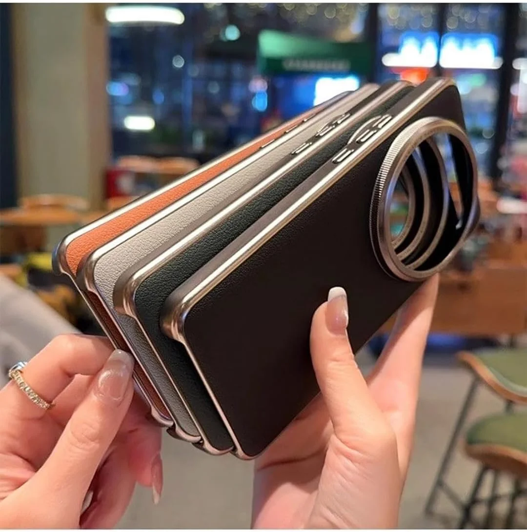 قاب گوشی شیائومی 15 اولترا، جنس چرم مصنوعی، بافت پوست لیچی، ممتاز، مناسب کاربری تجاری، فریم آبکاری شده، ضد اثر انگشت، محافظ لنز (قهوه ای) قاب گوشی شیائومی 15 اولترا، جنس چرم مصنوعی، بافت پوست لیچی، ممتاز، مناسب کاربری تجاری، فریم آبکاری شده، ضد اثر انگشت، محافظ لنز (قهوه ای)