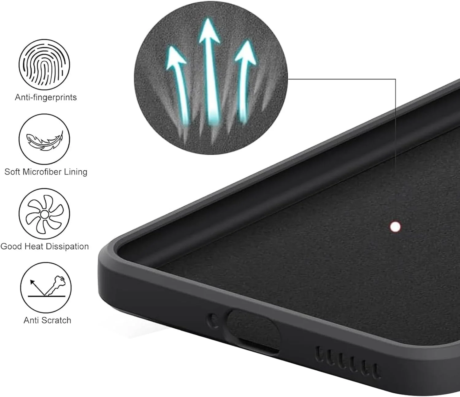 کاور سیلیکونی محافظ گوشی شیائومی 12T، نازک با محافظت از دوربین، داخلی نرم، باریک و انعطاف پذیر (مناسب برای شیائومی 12T - مشکی) کاور سیلیکونی محافظ گوشی شیائومی 12T، نازک با محافظت از دوربین، داخلی نرم، باریک و انعطاف پذیر (مناسب برای شیائومی 12T - مشکی)