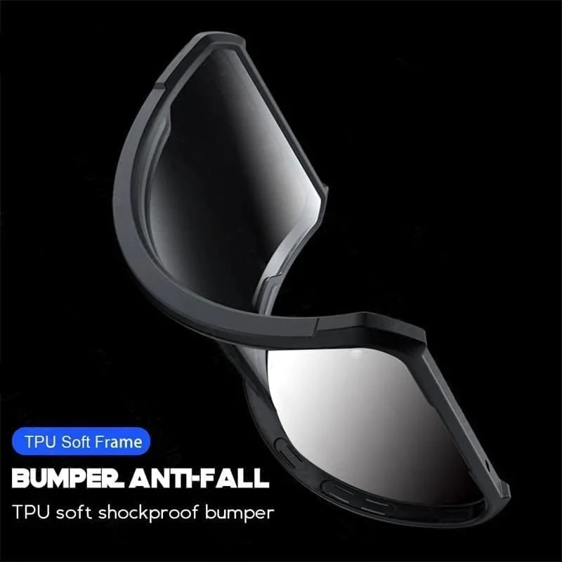 کاور محافظ گوشی شیائومی 14T Pro، ضد ضربه، ضد عرق، ضد اثر انگشت، ساخته شده از TPU+PC شفاف، مناسب برای Mi 14T Pro