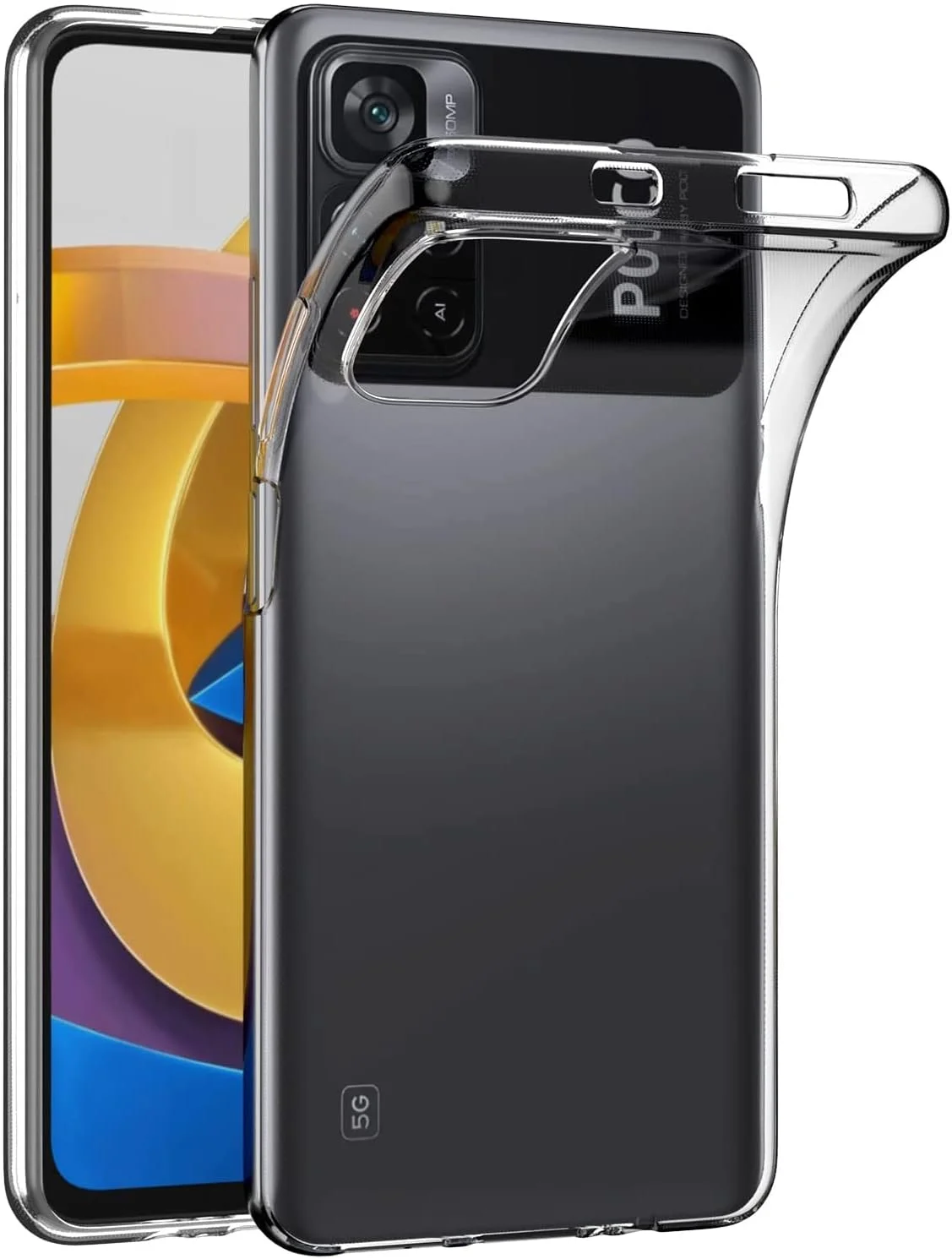 کاور مای جین مناسب برای گوشی شیائومی پوکو M4 پرو 5G / ردمی نوت 11T 5G (6.6 اینچ)، ژله ای نرم TPU، بامپر، کاور پشتی شفاف کاور مای جین مناسب برای گوشی شیائومی پوکو M4 پرو 5G / ردمی نوت 11T 5G (6.6 اینچ)، ژله ای نرم TPU، بامپر، کاور پشتی شفاف