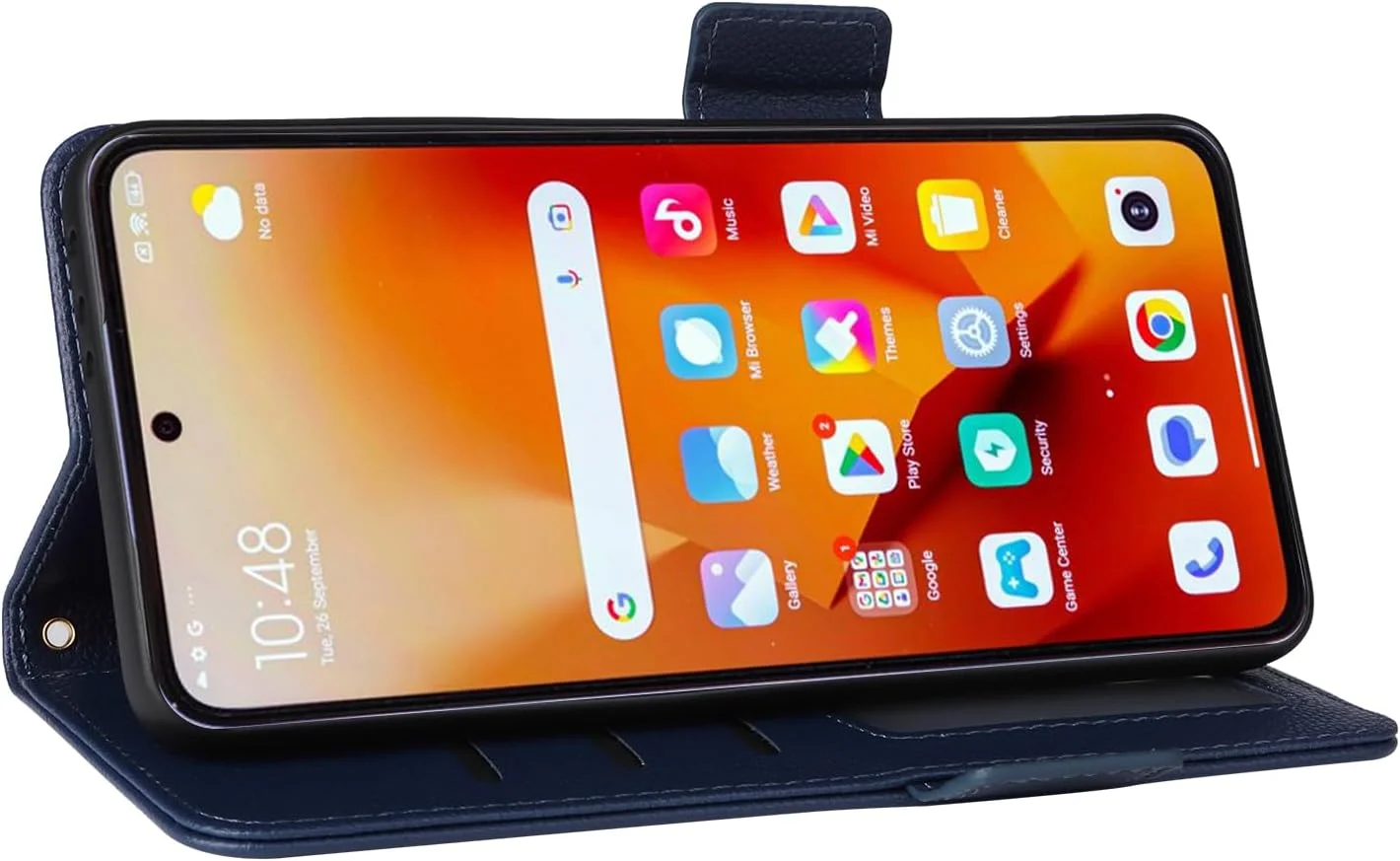 کیف پول و کاور استند OIATROE برای شیائومی 14T - دارای قفل مغناطیسی، کیف پول چرمی تاشو بسیار باریک برای شیائومی 14T - آبی کیف پول و کاور استند OIATROE برای شیائومی 14T - دارای قفل مغناطیسی، کیف پول چرمی تاشو بسیار باریک برای شیائومی 14T - آبی