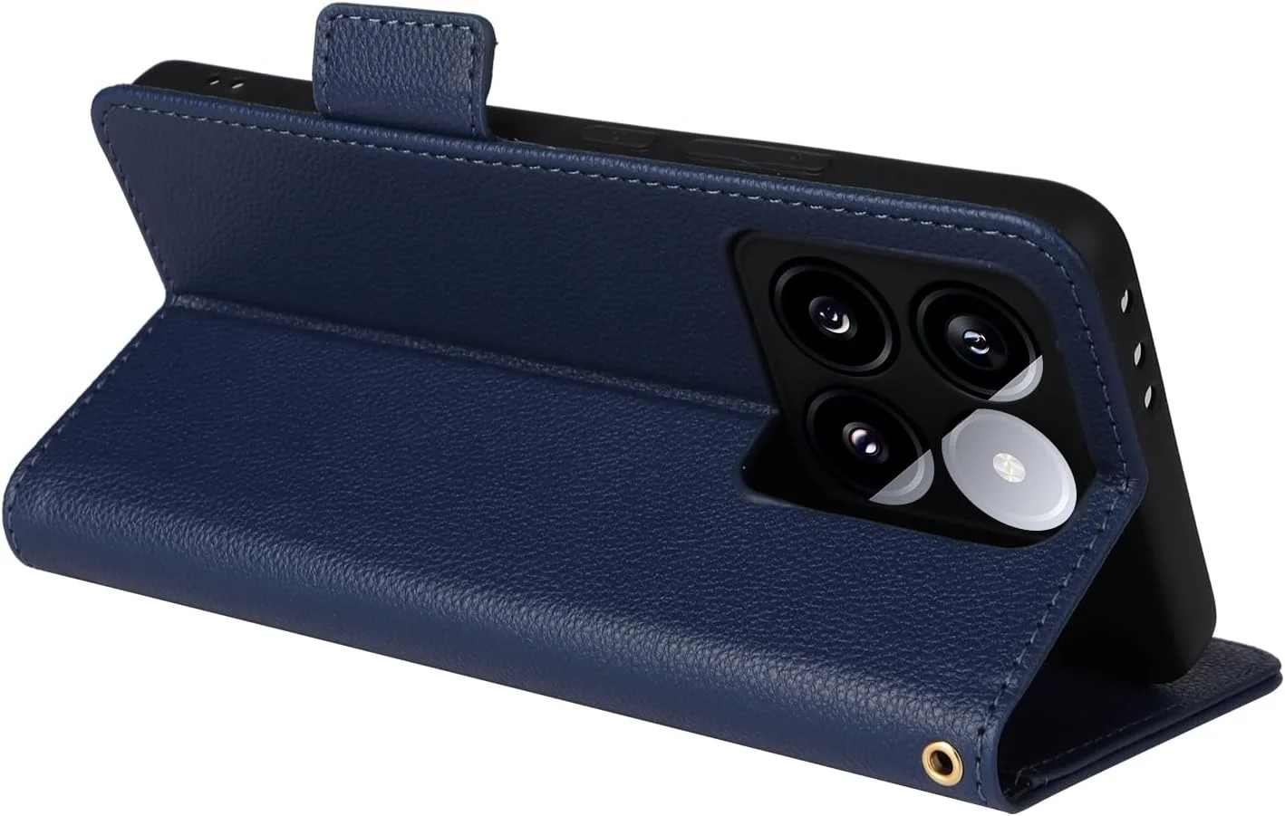 کیف پول و کاور استند OIATROE برای شیائومی 14T - دارای قفل مغناطیسی، کیف پول چرمی تاشو بسیار باریک برای شیائومی 14T - آبی کیف پول و کاور استند OIATROE برای شیائومی 14T - دارای قفل مغناطیسی، کیف پول چرمی تاشو بسیار باریک برای شیائومی 14T - آبی