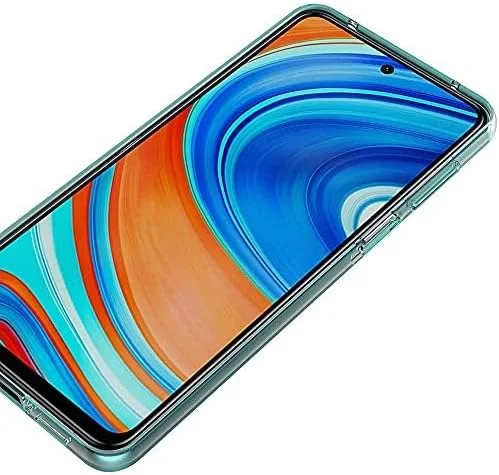 کاور محافظ شفاف باریک مای جین برای گوشی شیائومی می ردمی نوت 9S/9 پرو/9 پرو مکس (6.67 اینچ) - ضربه گیر، ژله ای نرم از جنس TPU