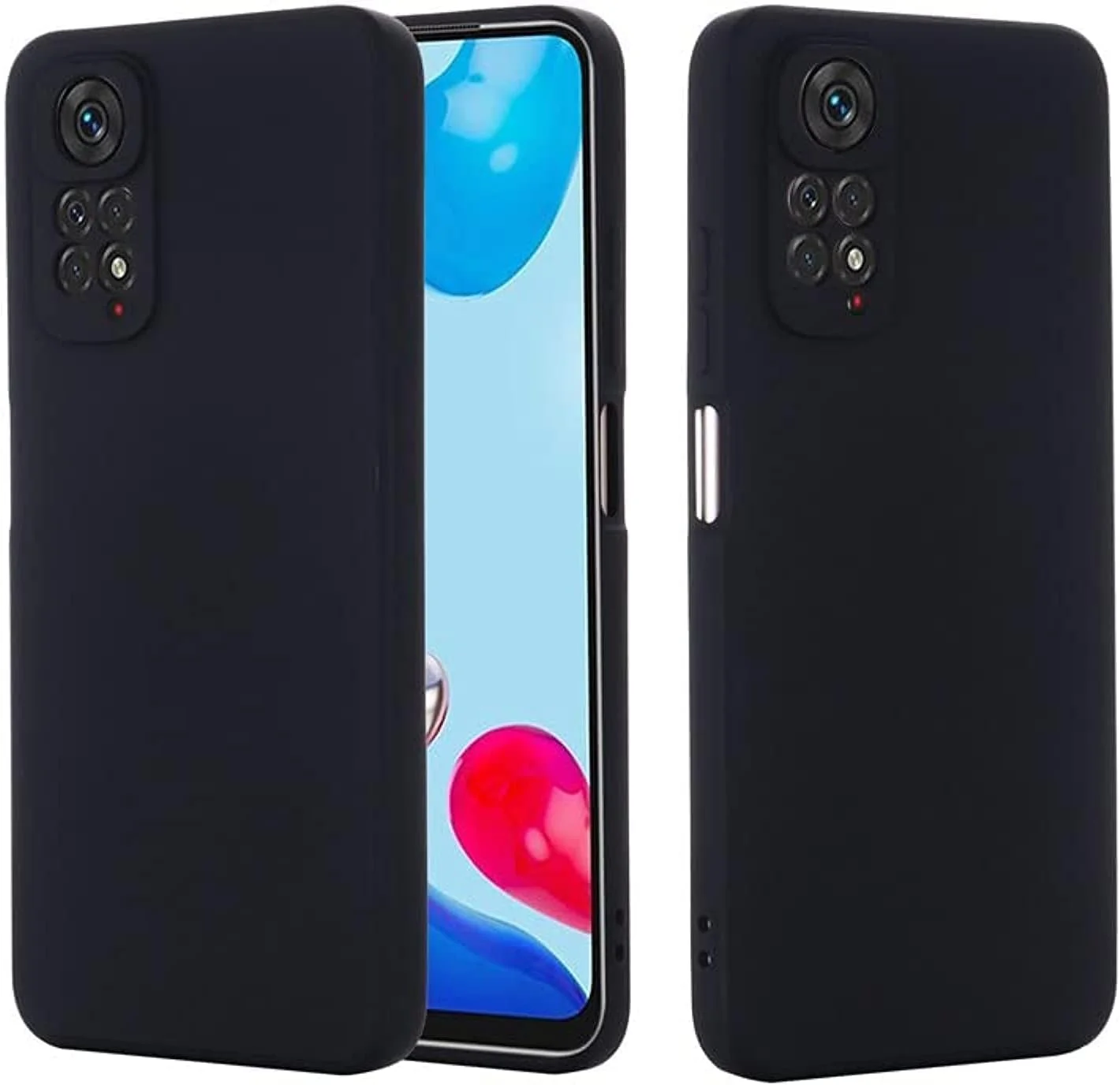 قاب محافظ گوشی شیائومی ردمی نوت 11 پرو EMODIL، مشکی، باریک، TPU نرم، پوشش سیلیکونی انعطاف پذیر، مشکی مات، مناسب برای شیائومی ردمی نوت 11 پرو 4G / 5G قاب محافظ گوشی شیائومی ردمی نوت 11 پرو EMODIL، مشکی، باریک، TPU نرم، پوشش سیلیکونی انعطاف پذیر، مشکی مات، مناسب برای شیائومی ردمی نوت 11 پرو 4G / 5G