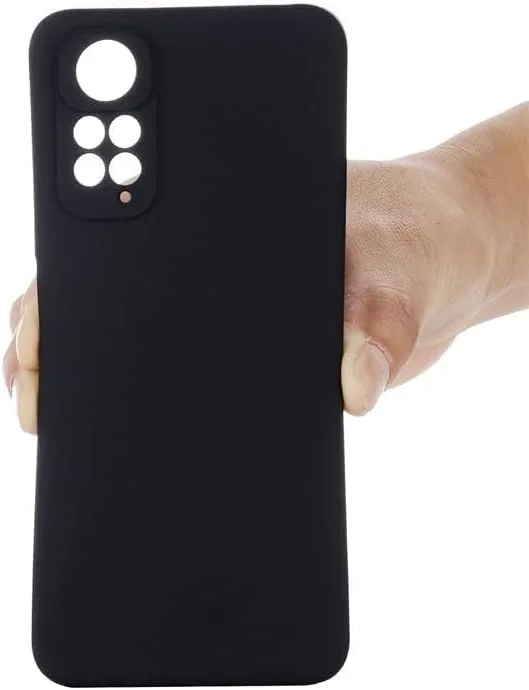 قاب محافظ گوشی شیائومی ردمی نوت 11 پرو EMODIL، مشکی، باریک، TPU نرم، پوشش سیلیکونی انعطاف پذیر، مشکی مات، مناسب برای شیائومی ردمی نوت 11 پرو 4G / 5G