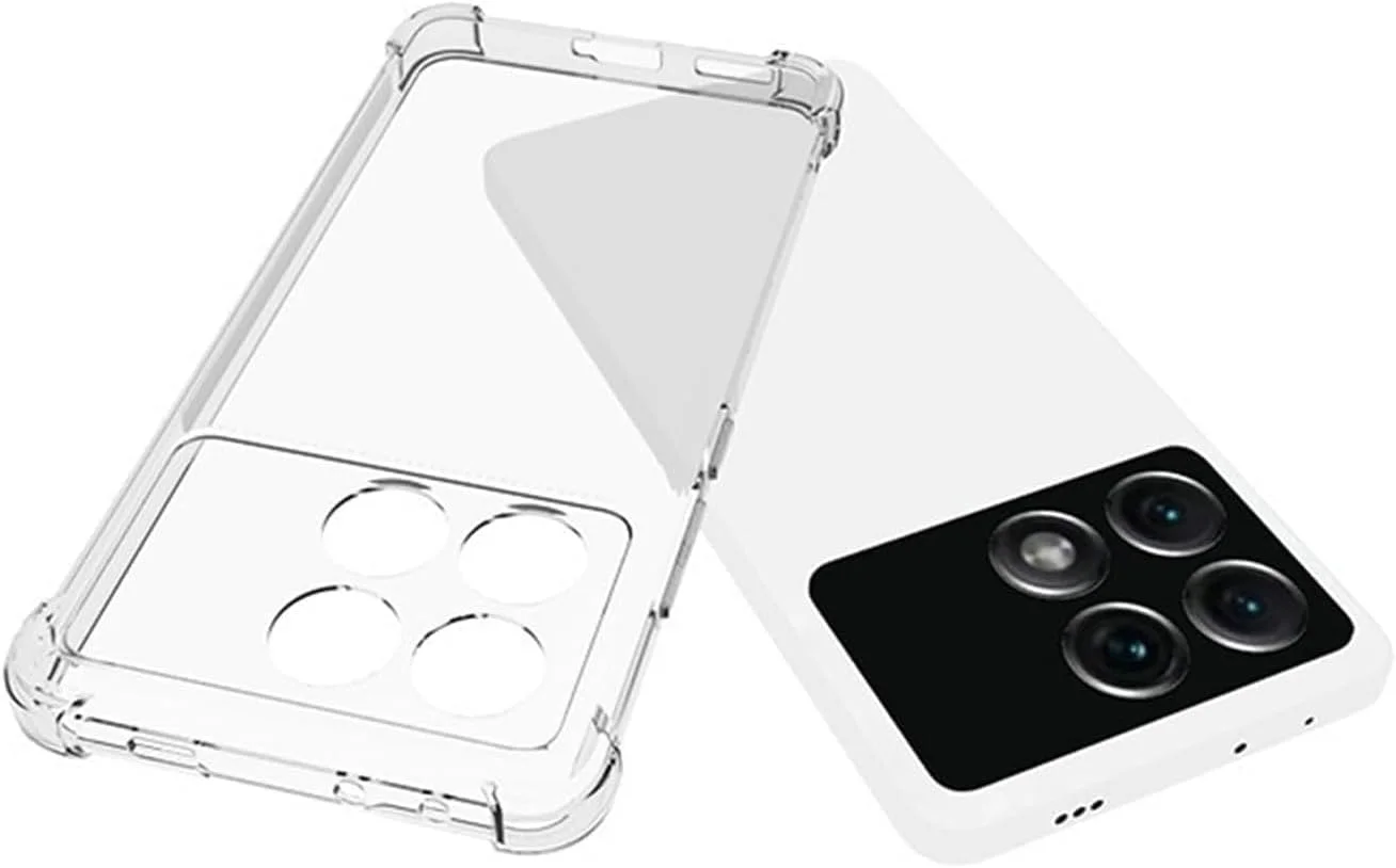 کاور محافظ گوشی شیائومی پوکو X6 پرو 5G به همراه محافظ صفحه نمایش (2 عدد) - بامپر نرم TPU با قابلیت جذب شوک و گوشه های تقویت شده - کاور محافظ شفاف کاور محافظ گوشی شیائومی پوکو X6 پرو 5G به همراه محافظ صفحه نمایش (2 عدد) - بامپر نرم TPU با قابلیت جذب شوک و گوشه های تقویت شده - کاور محافظ شفاف