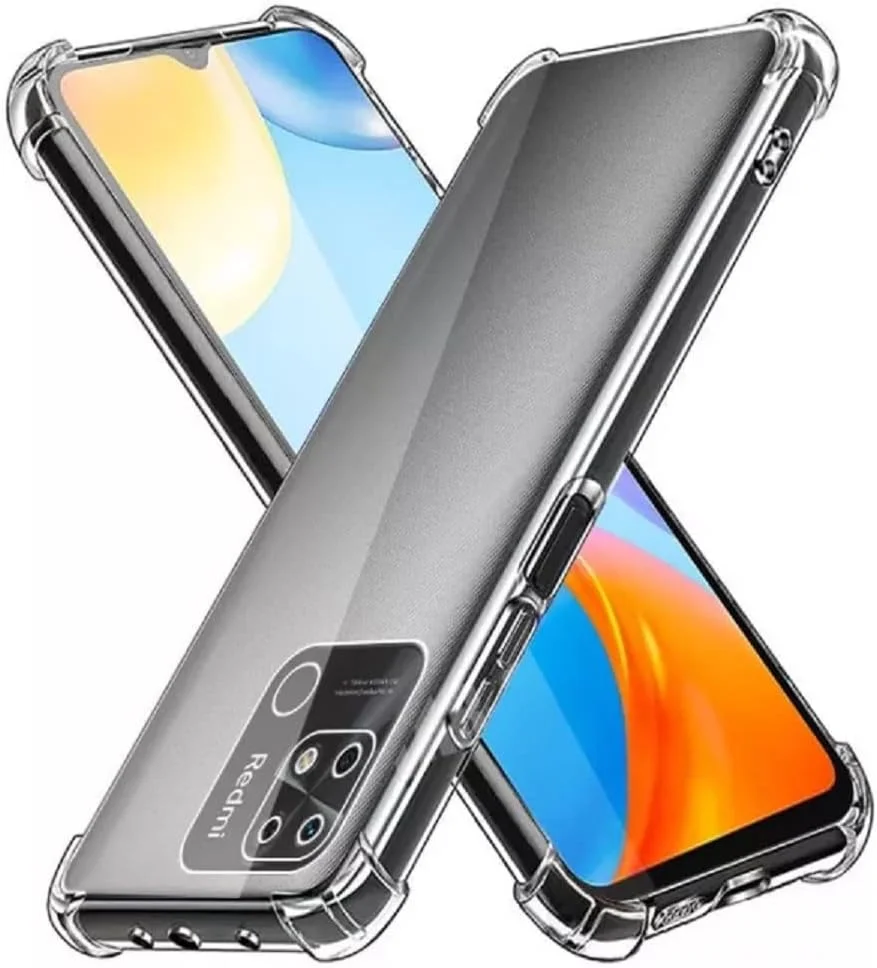 کاور محافظ شفاف و نرم سیلیکونی انعطاف پذیر Zubitech برای گوشی شیائومی Redmi 10C، ضد ضربه با لبه های تقویت شده کاور محافظ شفاف و نرم سیلیکونی انعطاف پذیر Zubitech برای گوشی شیائومی Redmi 10C، ضد ضربه با لبه های تقویت شده