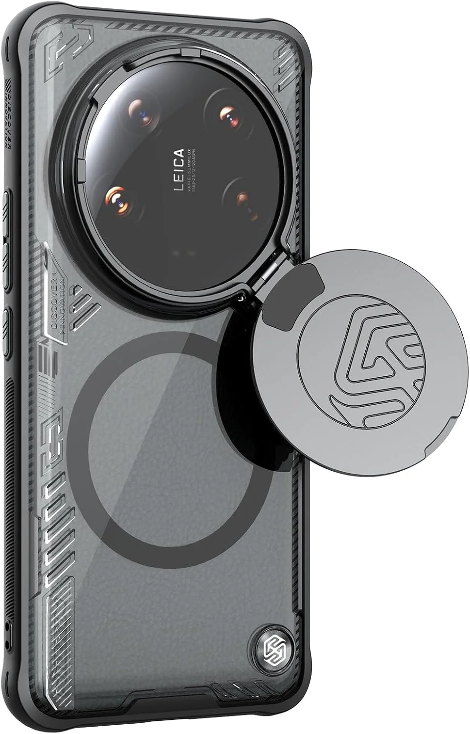 کاور محافظ مغناطیسی سری Iceblade Prop نیلکین مناسب برای شیائومی 14 Ultra - مشکی کاور محافظ مغناطیسی سری Iceblade Prop نیلکین مناسب برای شیائومی 14 Ultra - مشکی