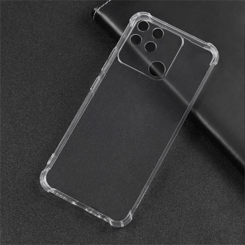 کاور محافظ شفاف و نرم سیلیکونی انعطاف پذیر Zubitech برای گوشی شیائومی Redmi 10C، ضد ضربه با لبه های تقویت شده کاور محافظ شفاف و نرم سیلیکونی انعطاف پذیر Zubitech برای گوشی شیائومی Redmi 10C، ضد ضربه با لبه های تقویت شده