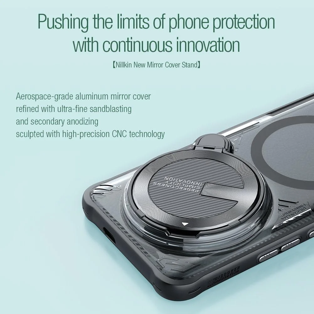 کاور محافظ مغناطیسی سری Iceblade Prop نیلکین مناسب برای شیائومی 14 Ultra - مشکی کاور محافظ مغناطیسی سری Iceblade Prop نیلکین مناسب برای شیائومی 14 Ultra - مشکی