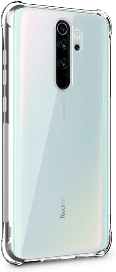 کاور ژله‌ای شفاف اس‌ال‌ای‌او مناسب برای گوشی ردمی نوت 8 پرو، [فوق‌العاده باریک] [دارای گوشه‌های تقویت‌شده] مقاوم در برابر ضربه و خط و خش، ساخته شده از TPU برای گوشی شیائومی ردمی نوت 8 پرو - شفاف