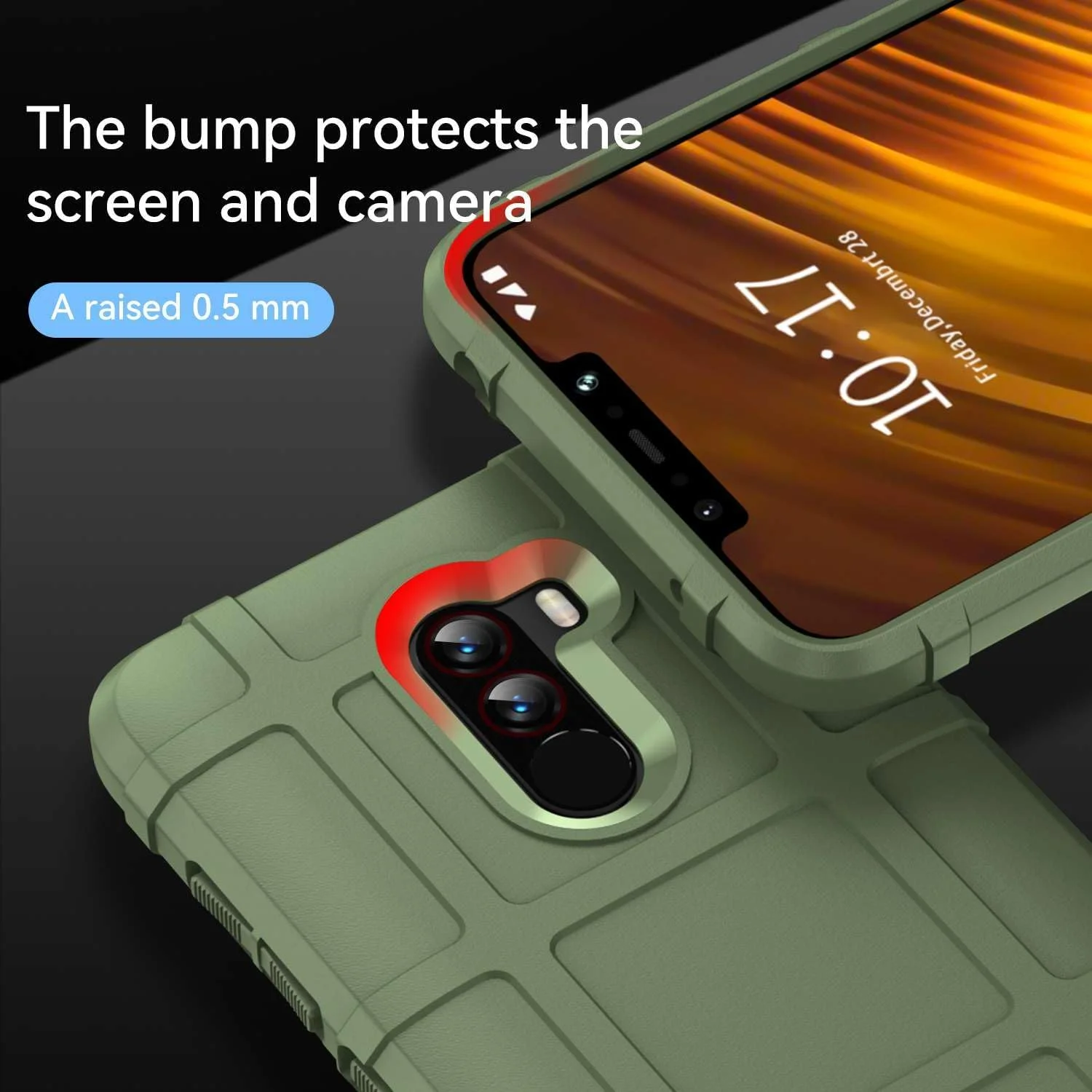 قاب گوشی شیائومی پوکو F1، قاب پایه، دکمه فشاری انعطاف پذیر / محافظت کامل 360 درجه، محافظ محکم - آبی قاب گوشی شیائومی پوکو F1، قاب پایه، دکمه فشاری انعطاف پذیر / محافظت کامل 360 درجه، محافظ محکم - آبی