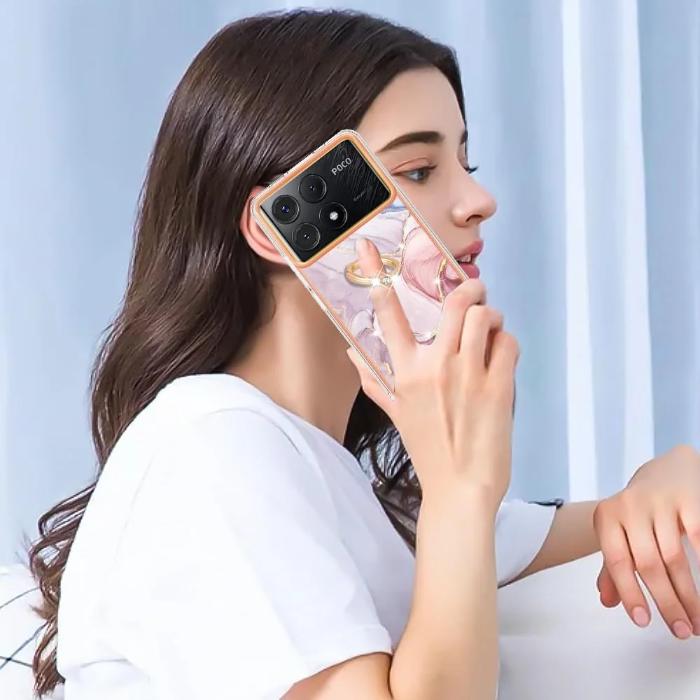 قاب گوشی شیائومی پوکو X6 پرو با طرح سنگ مرمر، حلقه نگهدارنده، محافظ باریک و ضد ضربه، ضد خش و لغزش، مناسب برای شیائومی پوکو X6 پرو (رزگلد) قاب گوشی شیائومی پوکو X6 پرو با طرح سنگ مرمر، حلقه نگهدارنده، محافظ باریک و ضد ضربه، ضد خش و لغزش، مناسب برای شیائومی پوکو X6 پرو (رزگلد)