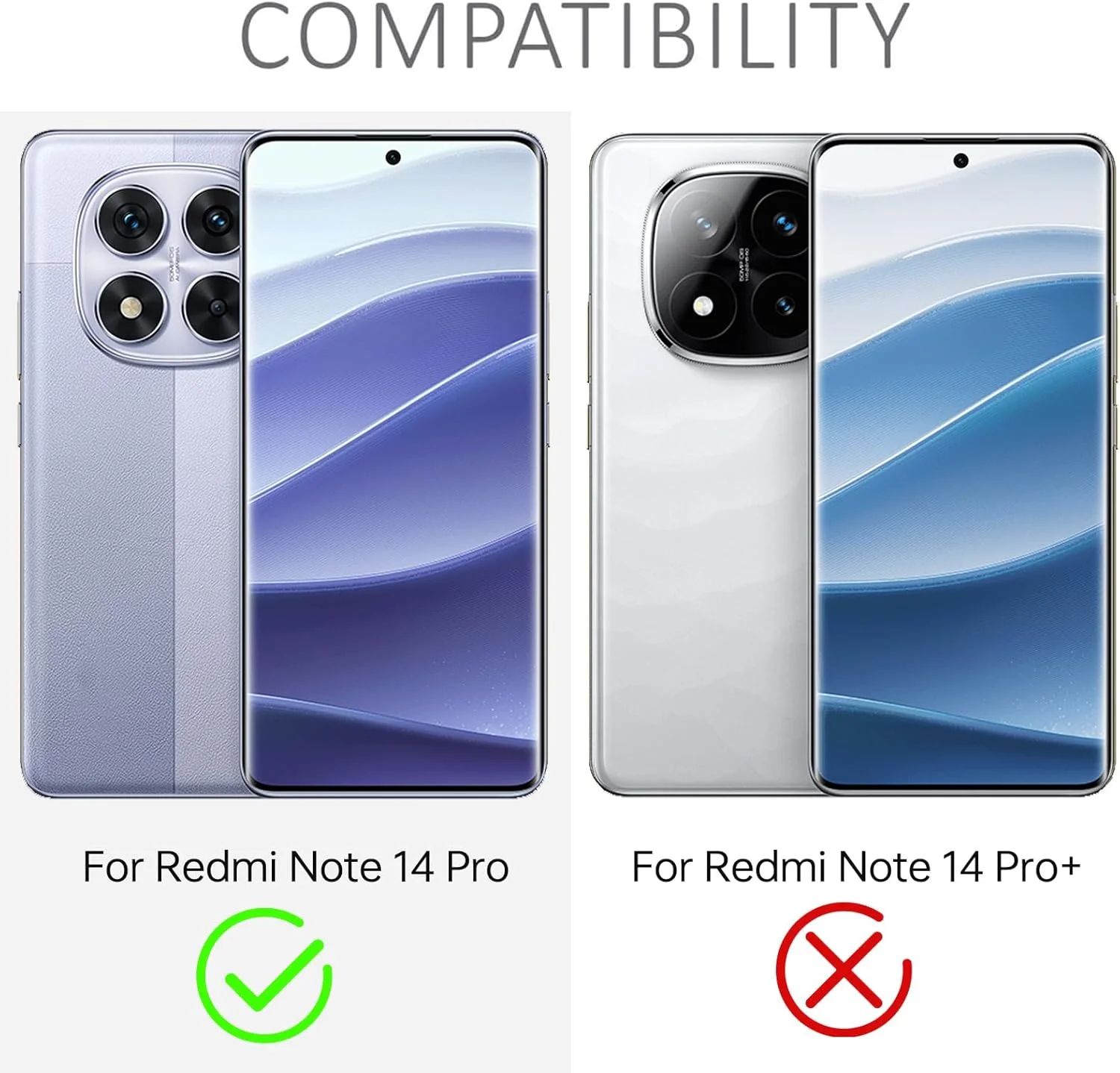 محافظ صفحه نمایش حریم خصوصی نرم برای ردمی نوت 14 پرو [بسته 3+1] به همراه قاب گوشی TPU شفاف، فیلم TPU ضد جاسوسی جایگزین برای شیائومی ردمی نوت 14 پرو 5G